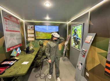 Курсанты Хабаровского филиала Центра «ВОИН» встретили агитпоезд Минобороны России