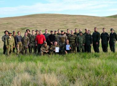 На полигоне под Элистой завершились практические занятия в формате военно-полевого мероприятия.