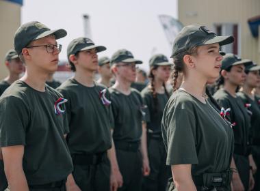 На Ямале стартовали летние смены «Время юных героев» от Центра «ВОИН»