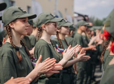 На Ямале стартовали летние смены «Время юных героев» от Центра «ВОИН»