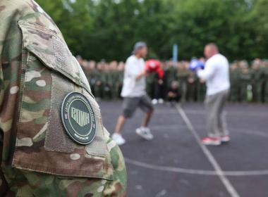 Известные кикбоксеры провели мастер-класс для чувашских курсантов