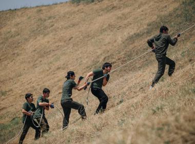 Подростки из пяти регионов приняли участие в смене «Время юных героев» в Чечне