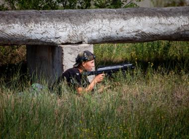 Филиал Центра «ВОИН» в Бурятии помогает казачеству проводить военно-спортивные игры для детей