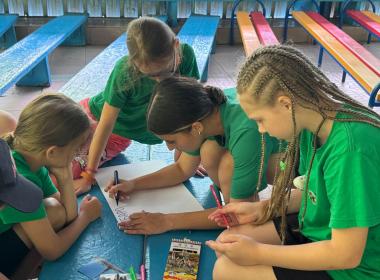 В детском лагере «Мир детства» завершился цикл патриотических занятий «С чего начинается Родина?»