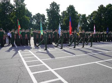 В Кузбассе стартовала третья летняя смена Центра «ВОИН» «Время юных героев»