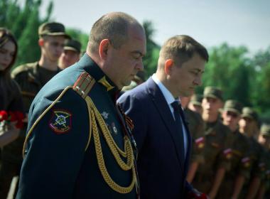 Центр «ВОИН» почтил память Героя СССР Михаила Шумилова