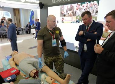 Центр «ВОИН» подготовил уникальный военно-спортивный городок для участников ВЭФ-2025