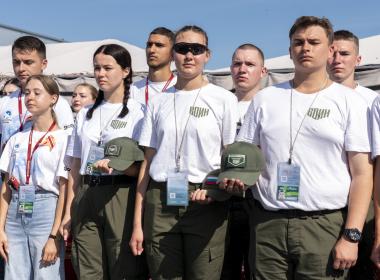 Более тысячи человек посетили площадку Центра «ВОИН» в первый день ВЭФ-2025