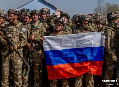 Армия «Волга», в составе которой выступила сборная Центра «ВОИН», заняла третье место в финальном бою «Зарницы 2.0»