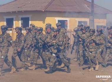 Армия «Волга», в составе которой выступила сборная Центра «ВОИН», заняла третье место в финальном бою «Зарницы 2.0»