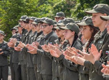 Центр «ВОИН» подвел итоги третьего сезона летних патриотических смен «Время юных героев»