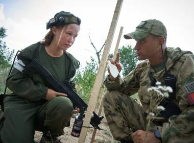 «Волга» против «Ахтубы»: более 200 курсантов межрегиональной смены «Время юных героев» сыграли в «Зарницу 2.0»