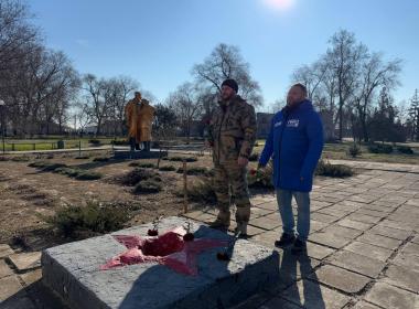 В Херсонской области почтили память павших героев