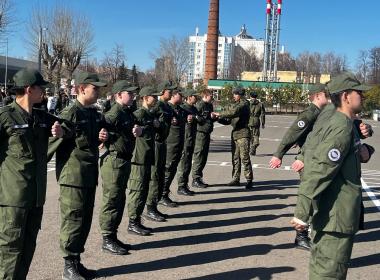 Курсанты в Татарстане начали подготовку к Параду Победы