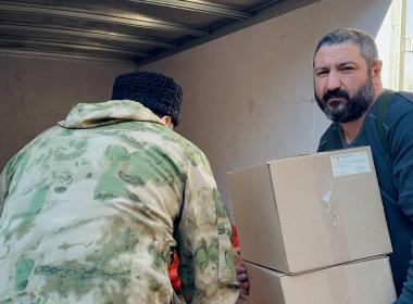 Центр «ВОИН» доставил гуманитарную помощь бойцам бригады «Терек»