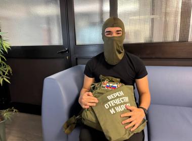 Курсант Центра «ВОИН» защищает интересы России в спецоперации